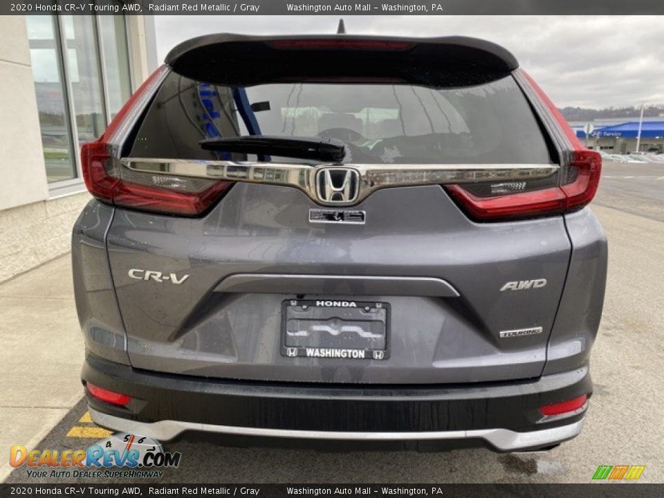 2020 Honda CR-V Touring AWD Radiant Red Metallic / Gray Photo #6