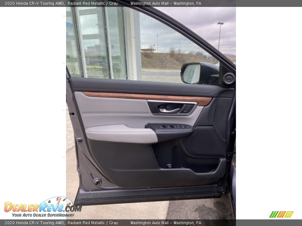 2020 Honda CR-V Touring AWD Radiant Red Metallic / Gray Photo #10
