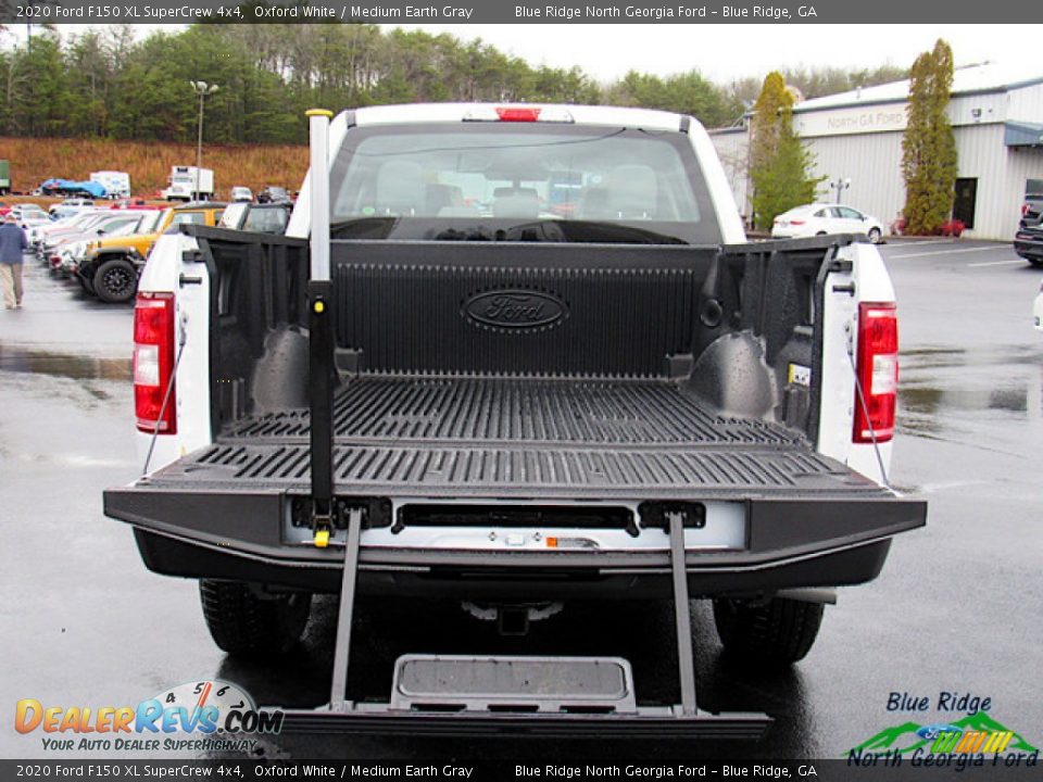 2020 Ford F150 XL SuperCrew 4x4 Oxford White / Medium Earth Gray Photo #14