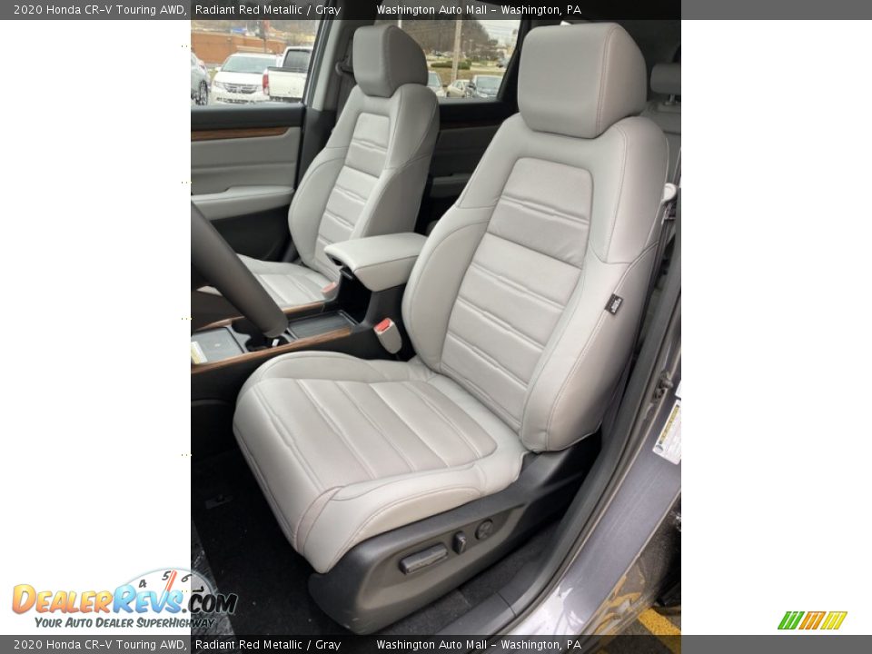 2020 Honda CR-V Touring AWD Radiant Red Metallic / Gray Photo #14