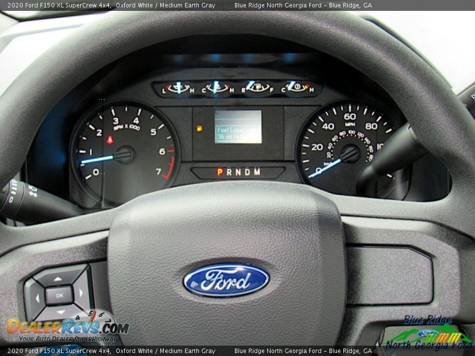 2020 Ford F150 XL SuperCrew 4x4 Oxford White / Medium Earth Gray Photo #18