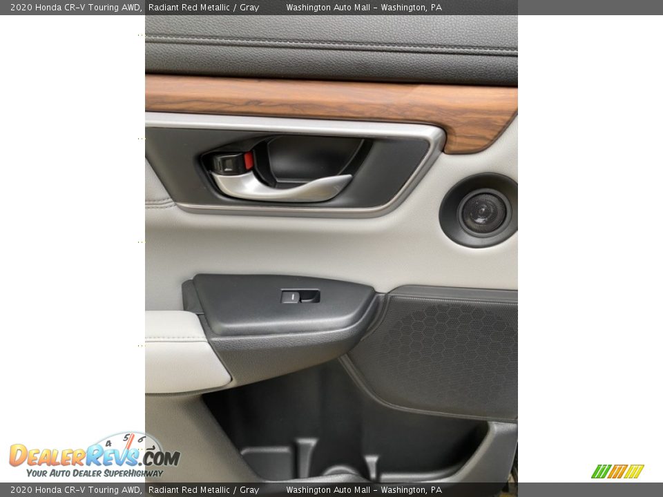 2020 Honda CR-V Touring AWD Radiant Red Metallic / Gray Photo #18