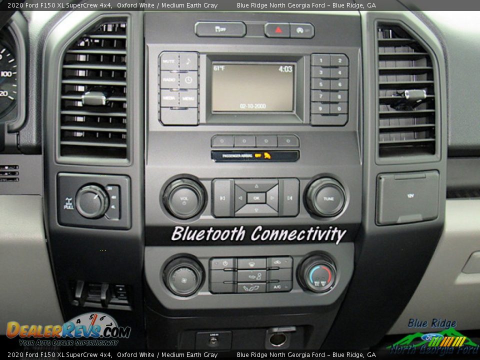 2020 Ford F150 XL SuperCrew 4x4 Oxford White / Medium Earth Gray Photo #19