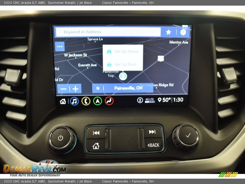 2020 GMC Acadia SLT AWD Quicksilver Metallic / Jet Black Photo #3