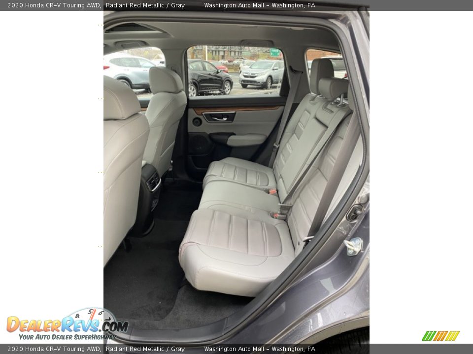 2020 Honda CR-V Touring AWD Radiant Red Metallic / Gray Photo #20