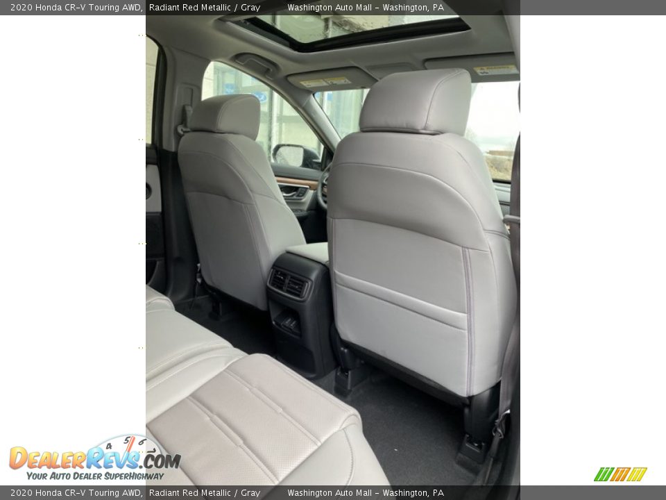 2020 Honda CR-V Touring AWD Radiant Red Metallic / Gray Photo #26
