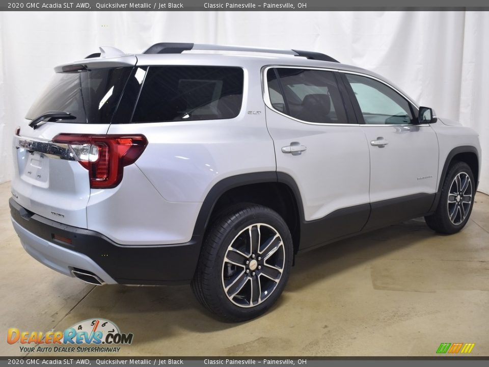2020 GMC Acadia SLT AWD Quicksilver Metallic / Jet Black Photo #9