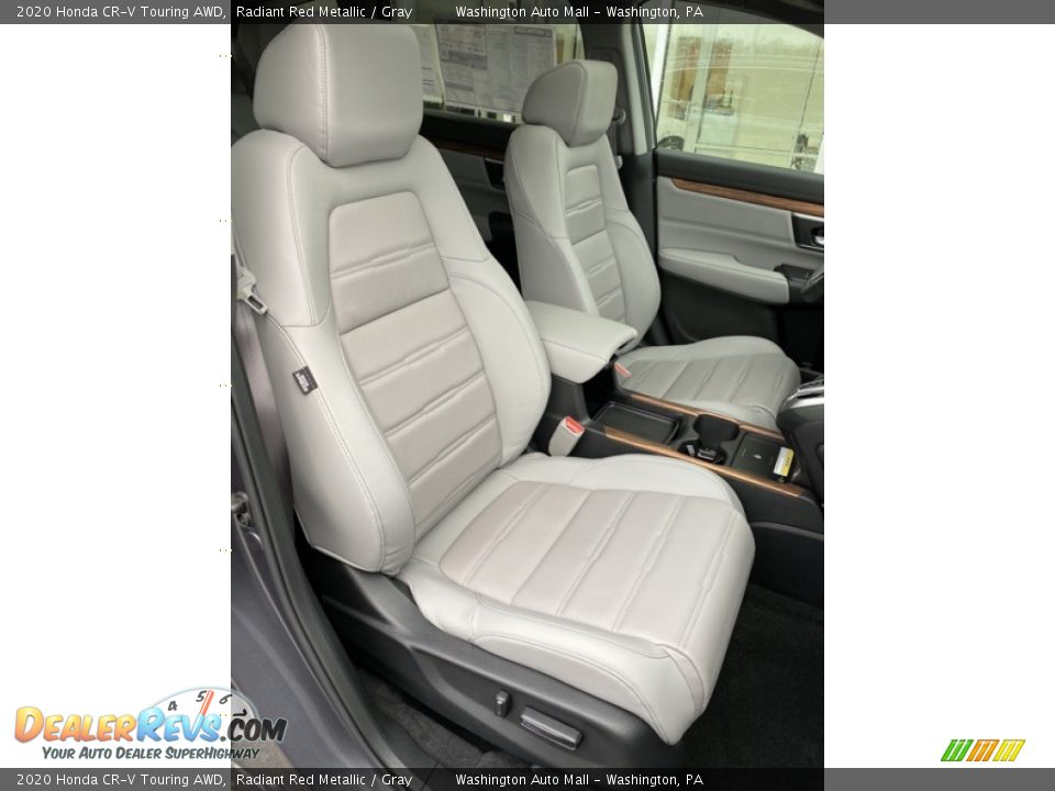 2020 Honda CR-V Touring AWD Radiant Red Metallic / Gray Photo #27