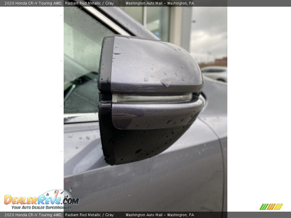 2020 Honda CR-V Touring AWD Radiant Red Metallic / Gray Photo #29