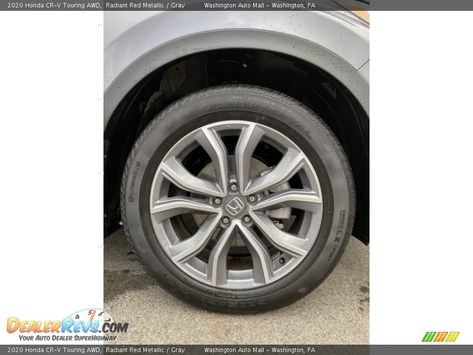 2020 Honda CR-V Touring AWD Radiant Red Metallic / Gray Photo #30
