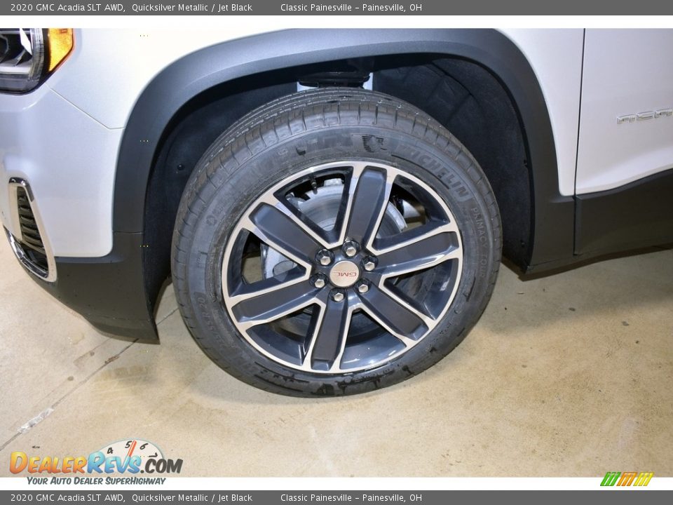 2020 GMC Acadia SLT AWD Quicksilver Metallic / Jet Black Photo #12