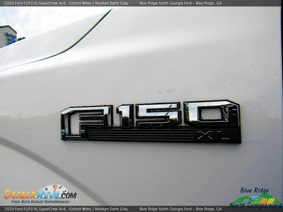 2020 Ford F150 XL SuperCrew 4x4 Oxford White / Medium Earth Gray Photo #31