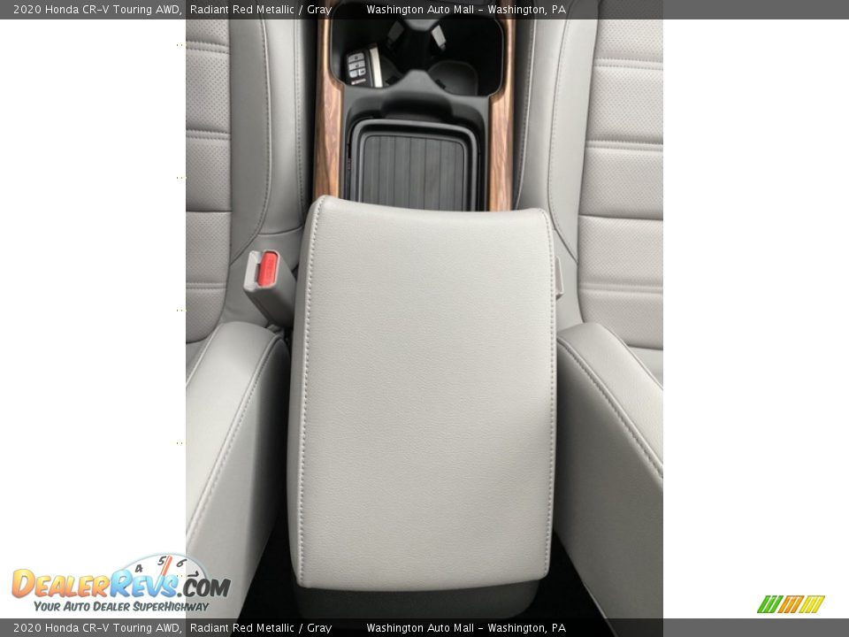 2020 Honda CR-V Touring AWD Radiant Red Metallic / Gray Photo #35