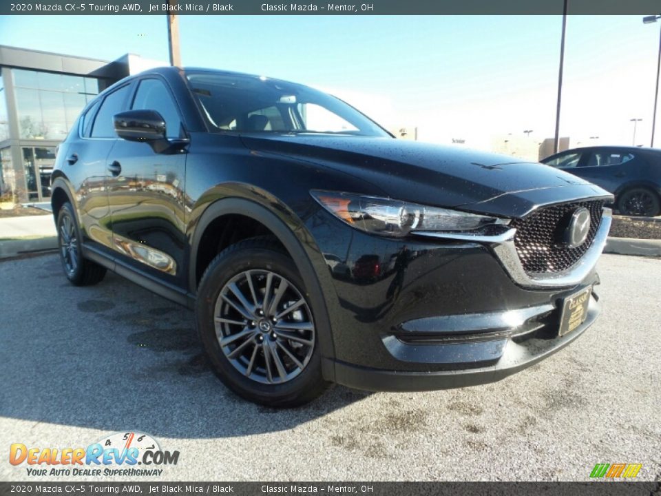 2020 Mazda CX-5 Touring AWD Jet Black Mica / Black Photo #1