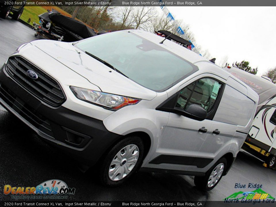 2020 Ford Transit Connect XL Van Ingot Silver Metallic / Ebony Photo #27