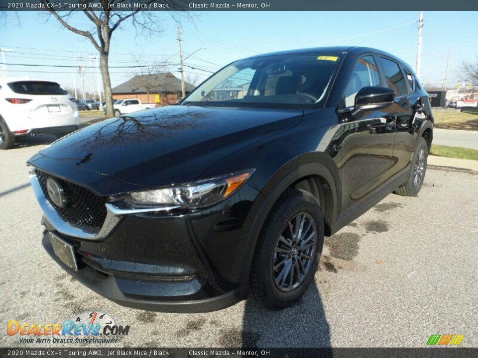 2020 Mazda CX-5 Touring AWD Jet Black Mica / Black Photo #3