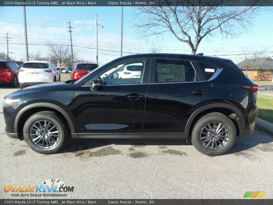 2020 Mazda CX-5 Touring AWD Jet Black Mica / Black Photo #4