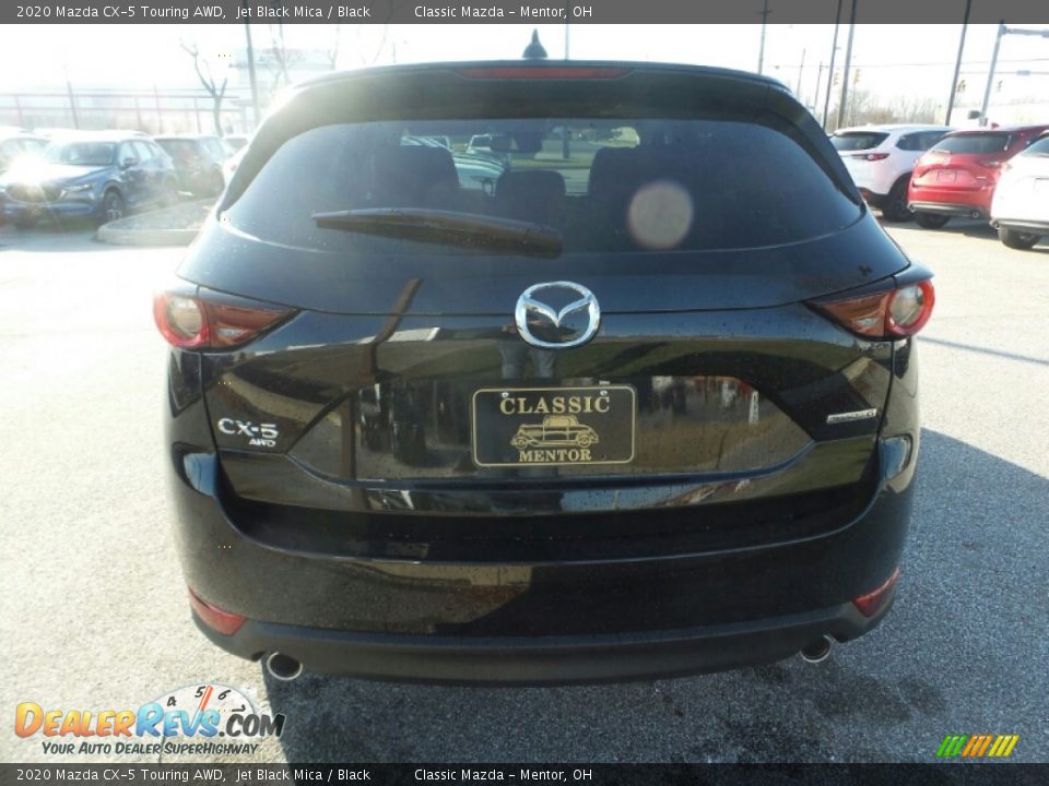 2020 Mazda CX-5 Touring AWD Jet Black Mica / Black Photo #5