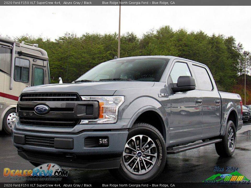 2020 Ford F150 XLT SuperCrew 4x4 Abyss Gray / Black Photo #1