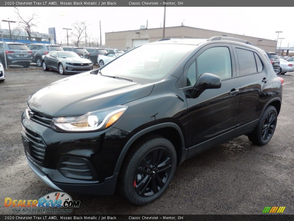 2020 Chevrolet Trax LT AWD Mosaic Black Metallic / Jet Black Photo #1