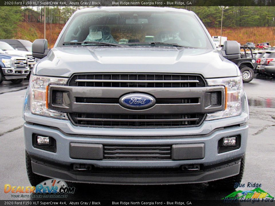 2020 Ford F150 XLT SuperCrew 4x4 Abyss Gray / Black Photo #4