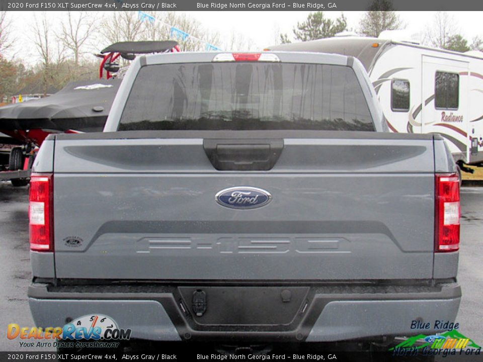 2020 Ford F150 XLT SuperCrew 4x4 Abyss Gray / Black Photo #5