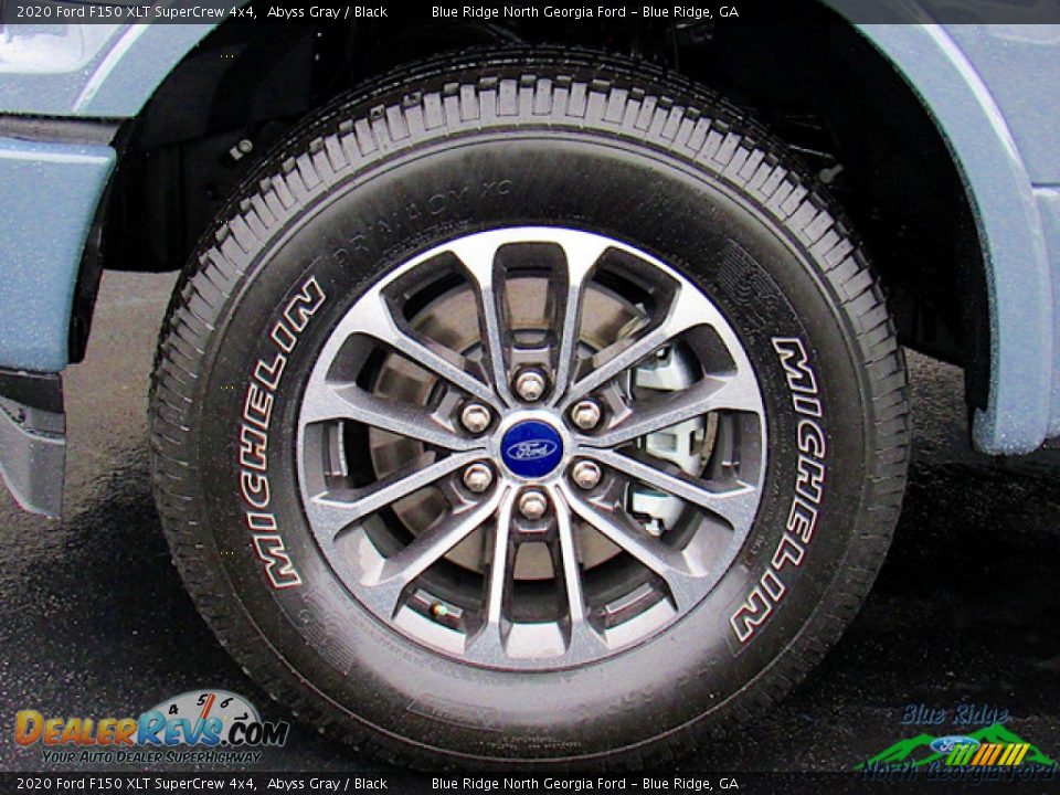 2020 Ford F150 XLT SuperCrew 4x4 Abyss Gray / Black Photo #6