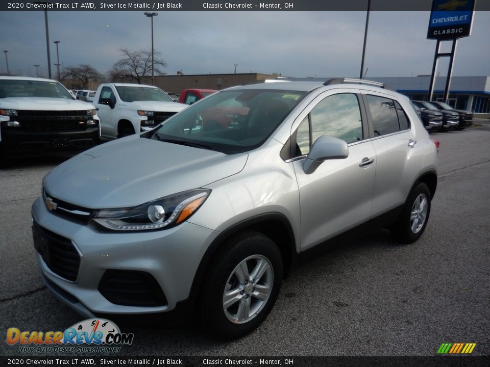 2020 Chevrolet Trax LT AWD Silver Ice Metallic / Jet Black Photo #1