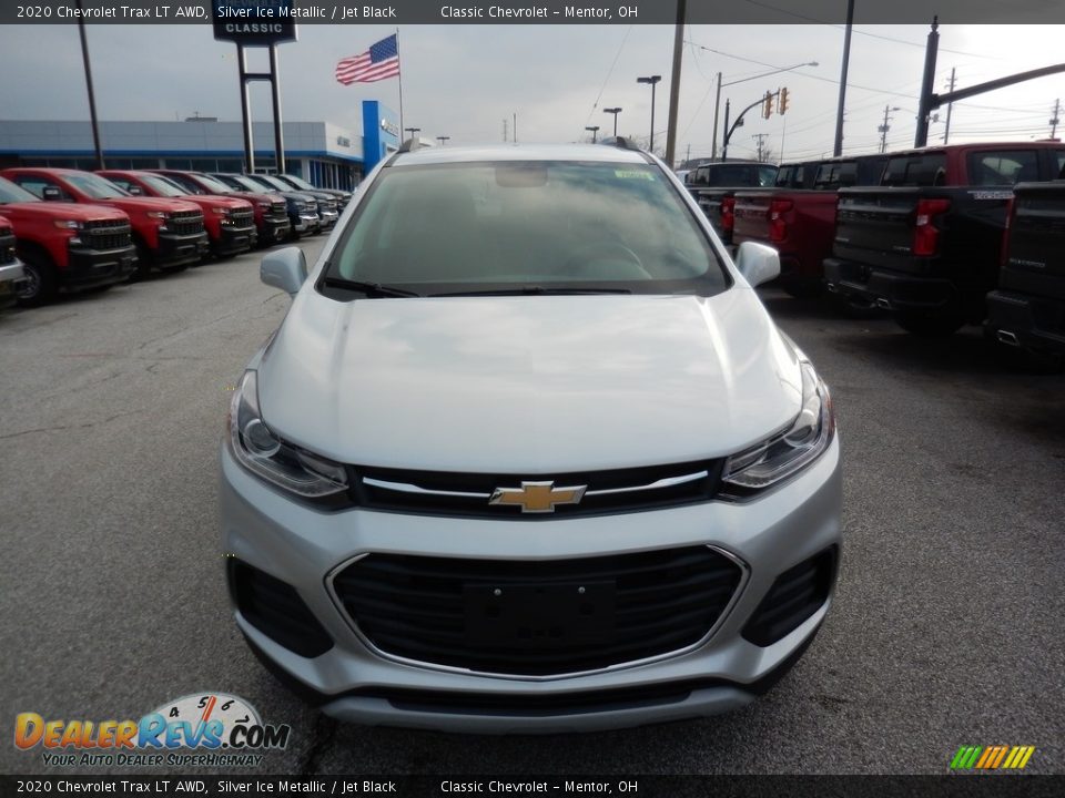 2020 Chevrolet Trax LT AWD Silver Ice Metallic / Jet Black Photo #2