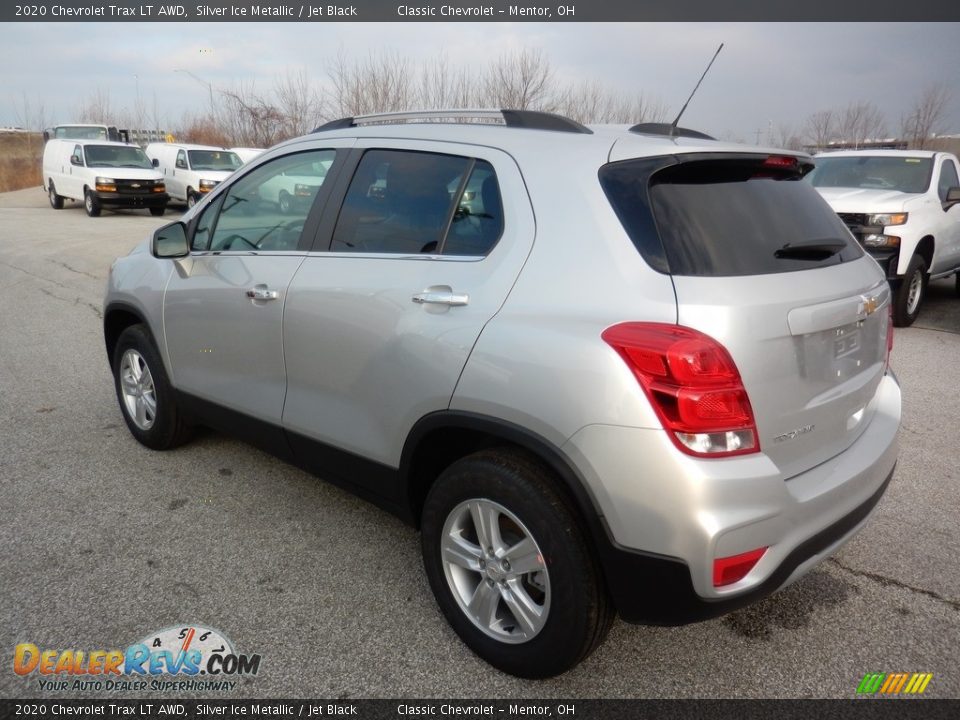 2020 Chevrolet Trax LT AWD Silver Ice Metallic / Jet Black Photo #5