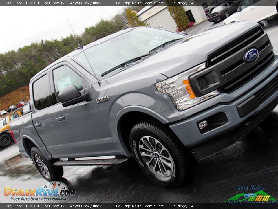 2020 Ford F150 XLT SuperCrew 4x4 Abyss Gray / Black Photo #29