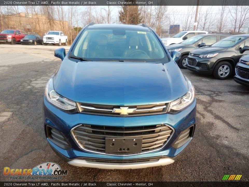 2020 Chevrolet Trax LT AWD Pacific Blue Metallic / Jet Black Photo #2