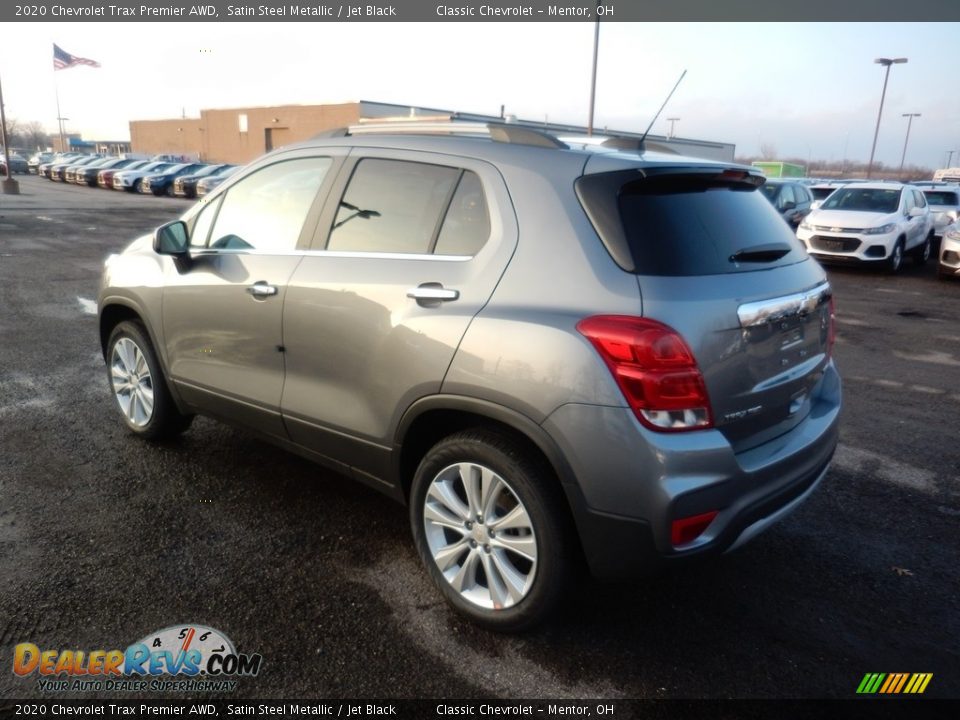 2020 Chevrolet Trax Premier AWD Satin Steel Metallic / Jet Black Photo #5