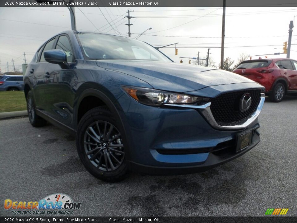 2020 Mazda CX-5 Sport Eternal Blue Mica / Black Photo #1