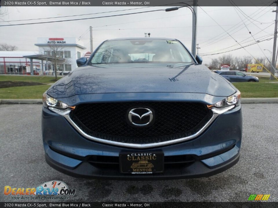2020 Mazda CX-5 Sport Eternal Blue Mica / Black Photo #2