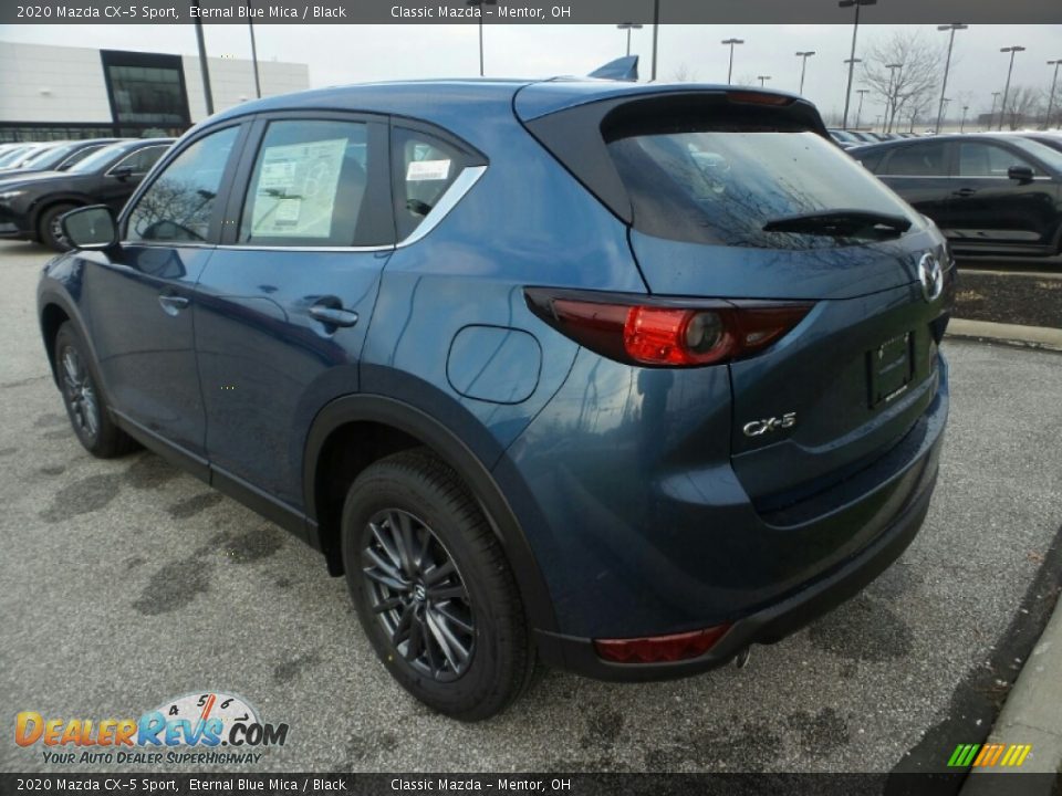 2020 Mazda CX-5 Sport Eternal Blue Mica / Black Photo #5