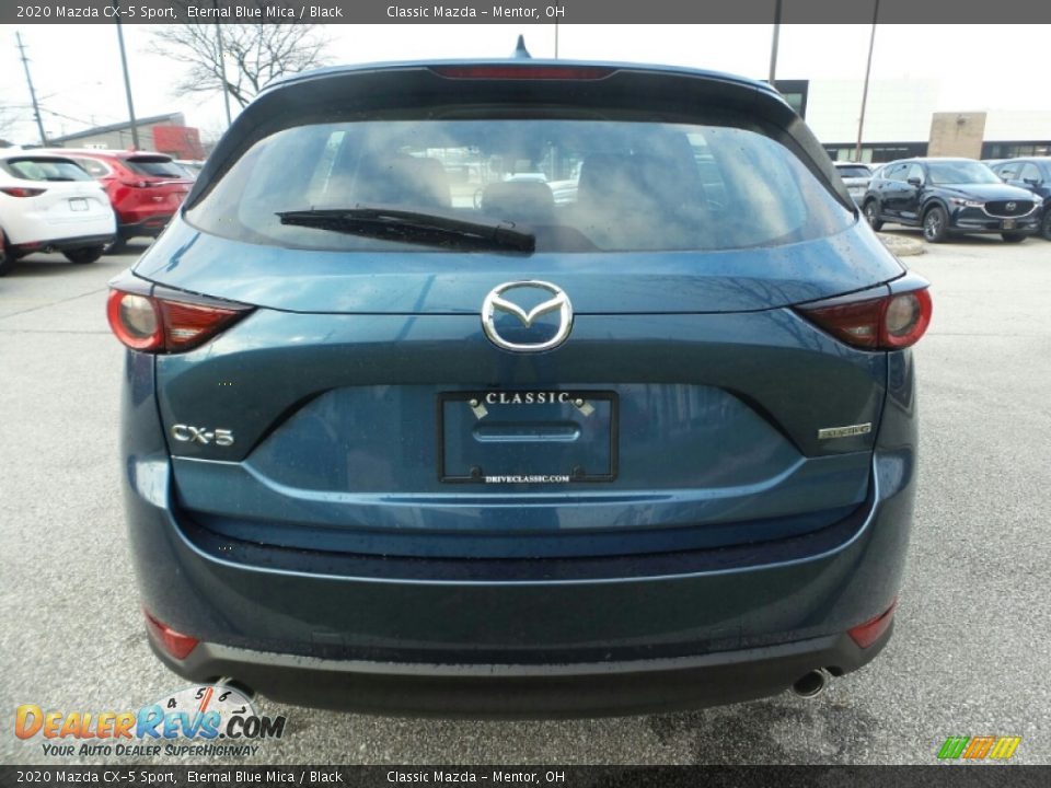 2020 Mazda CX-5 Sport Eternal Blue Mica / Black Photo #6