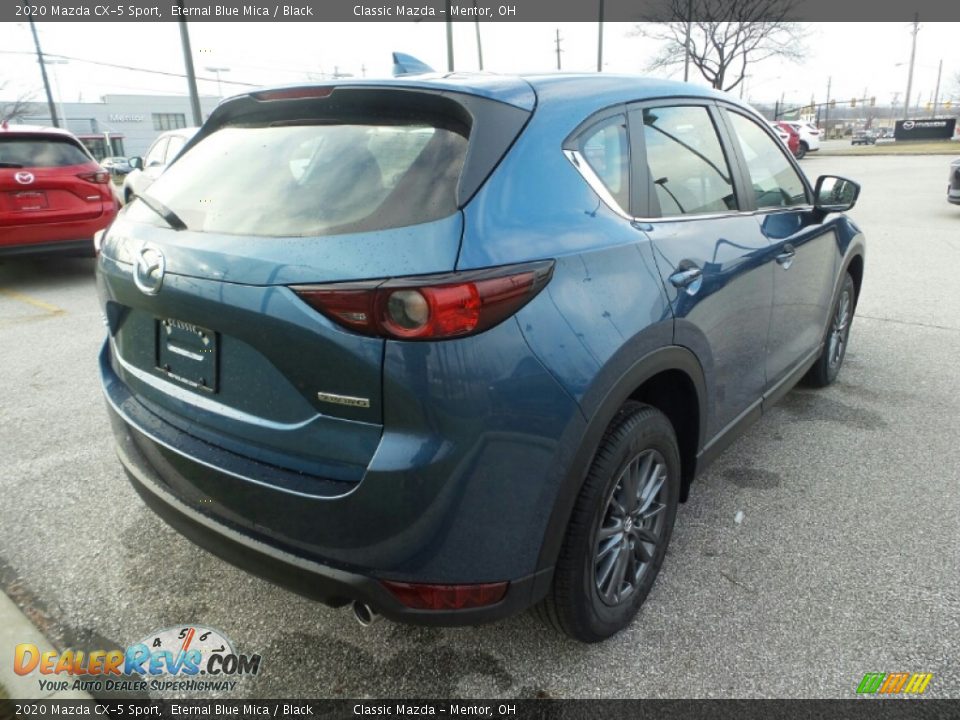 2020 Mazda CX-5 Sport Eternal Blue Mica / Black Photo #7