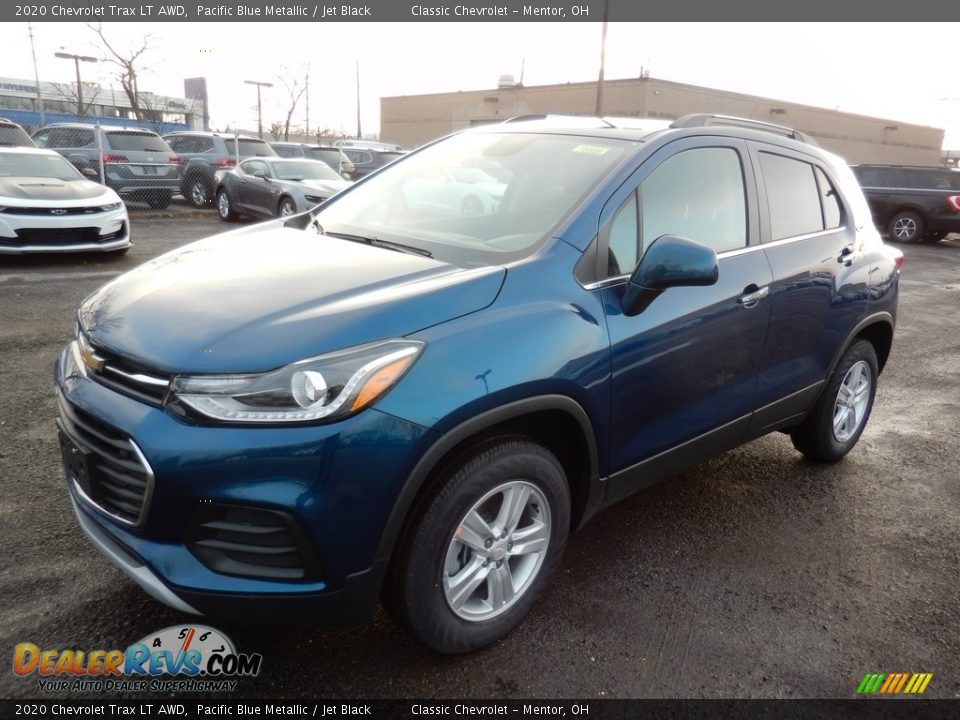 2020 Chevrolet Trax LT AWD Pacific Blue Metallic / Jet Black Photo #1