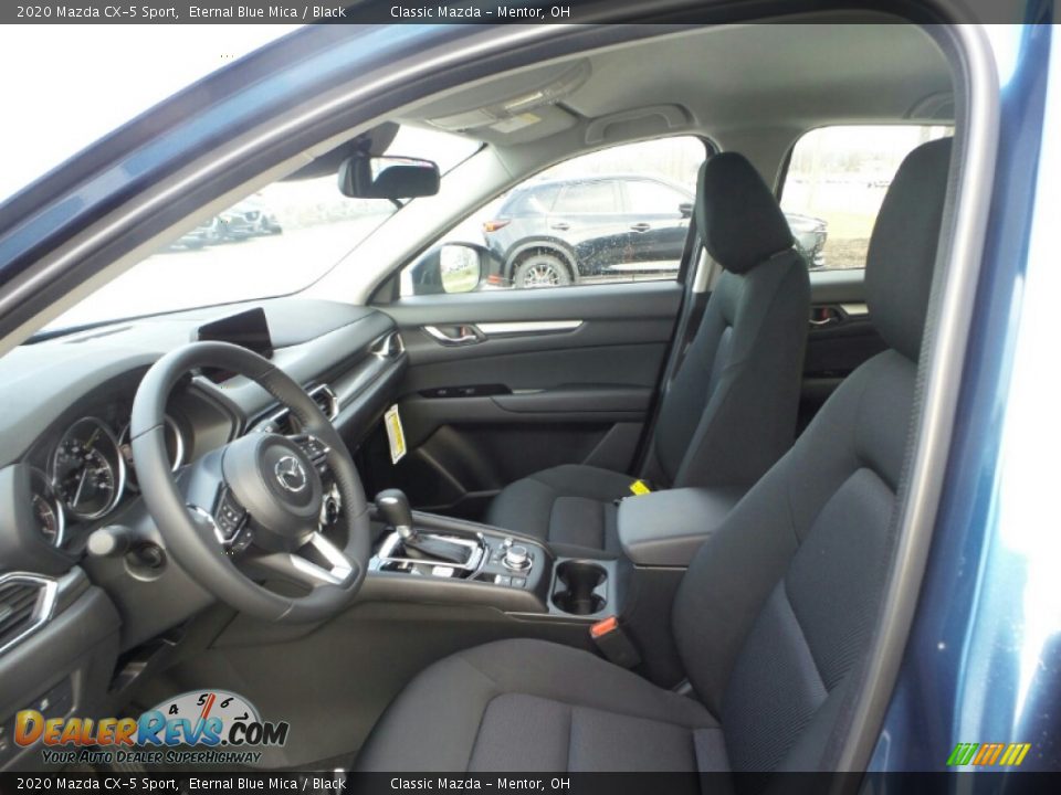 2020 Mazda CX-5 Sport Eternal Blue Mica / Black Photo #8