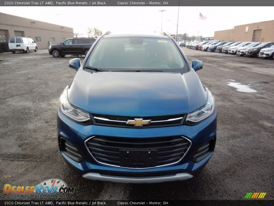 2020 Chevrolet Trax LT AWD Pacific Blue Metallic / Jet Black Photo #2