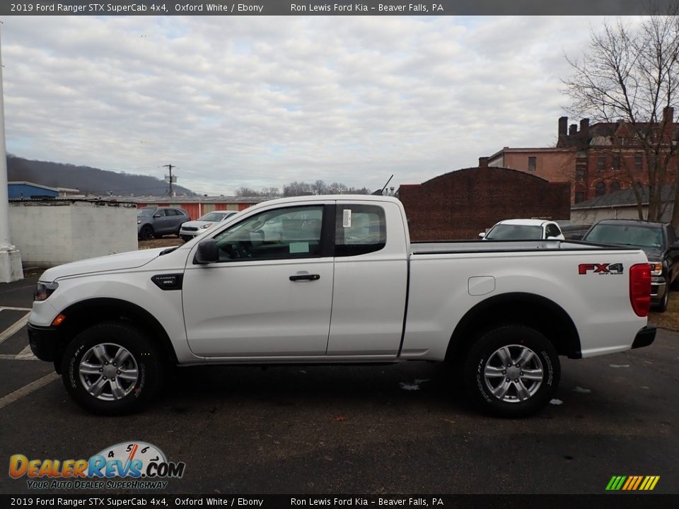 Oxford White 2019 Ford Ranger STX SuperCab 4x4 Photo #5