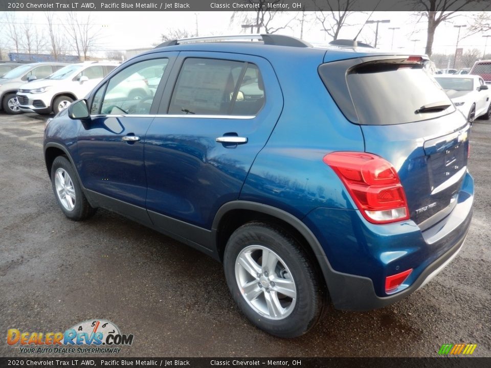 2020 Chevrolet Trax LT AWD Pacific Blue Metallic / Jet Black Photo #5