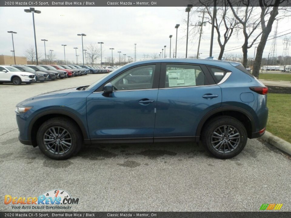 2020 Mazda CX-5 Sport Eternal Blue Mica / Black Photo #4