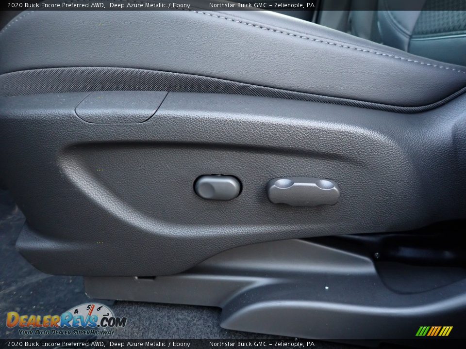 2020 Buick Encore Preferred AWD Deep Azure Metallic / Ebony Photo #12