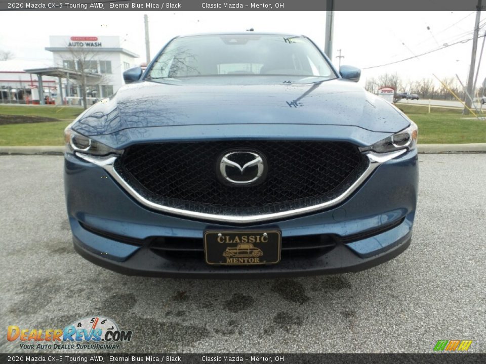 2020 Mazda CX-5 Touring AWD Eternal Blue Mica / Black Photo #2