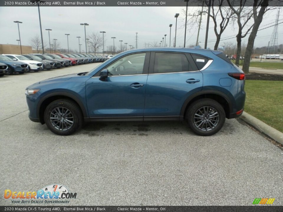 2020 Mazda CX-5 Touring AWD Eternal Blue Mica / Black Photo #4