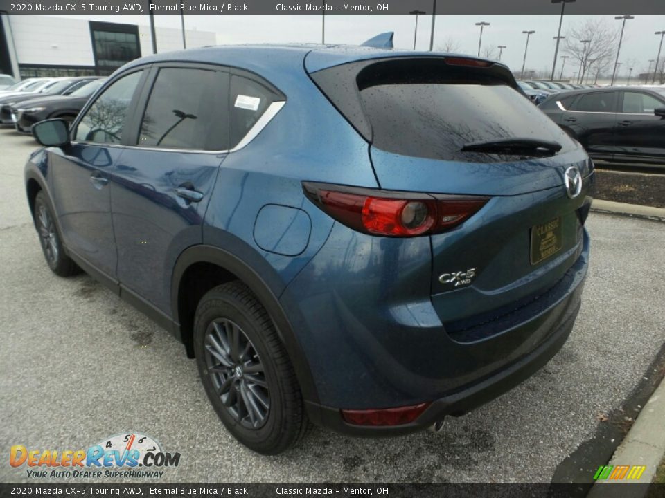 2020 Mazda CX-5 Touring AWD Eternal Blue Mica / Black Photo #5