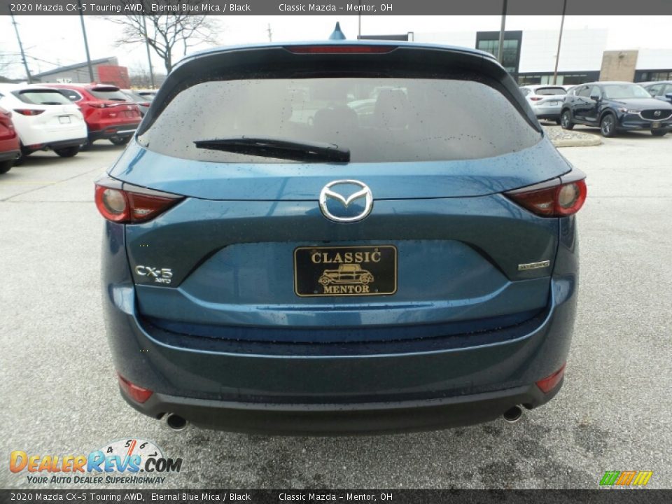 2020 Mazda CX-5 Touring AWD Eternal Blue Mica / Black Photo #6