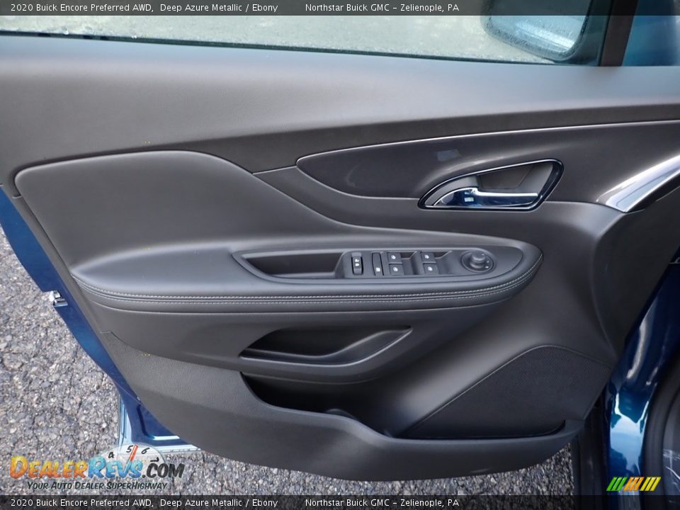 2020 Buick Encore Preferred AWD Deep Azure Metallic / Ebony Photo #17